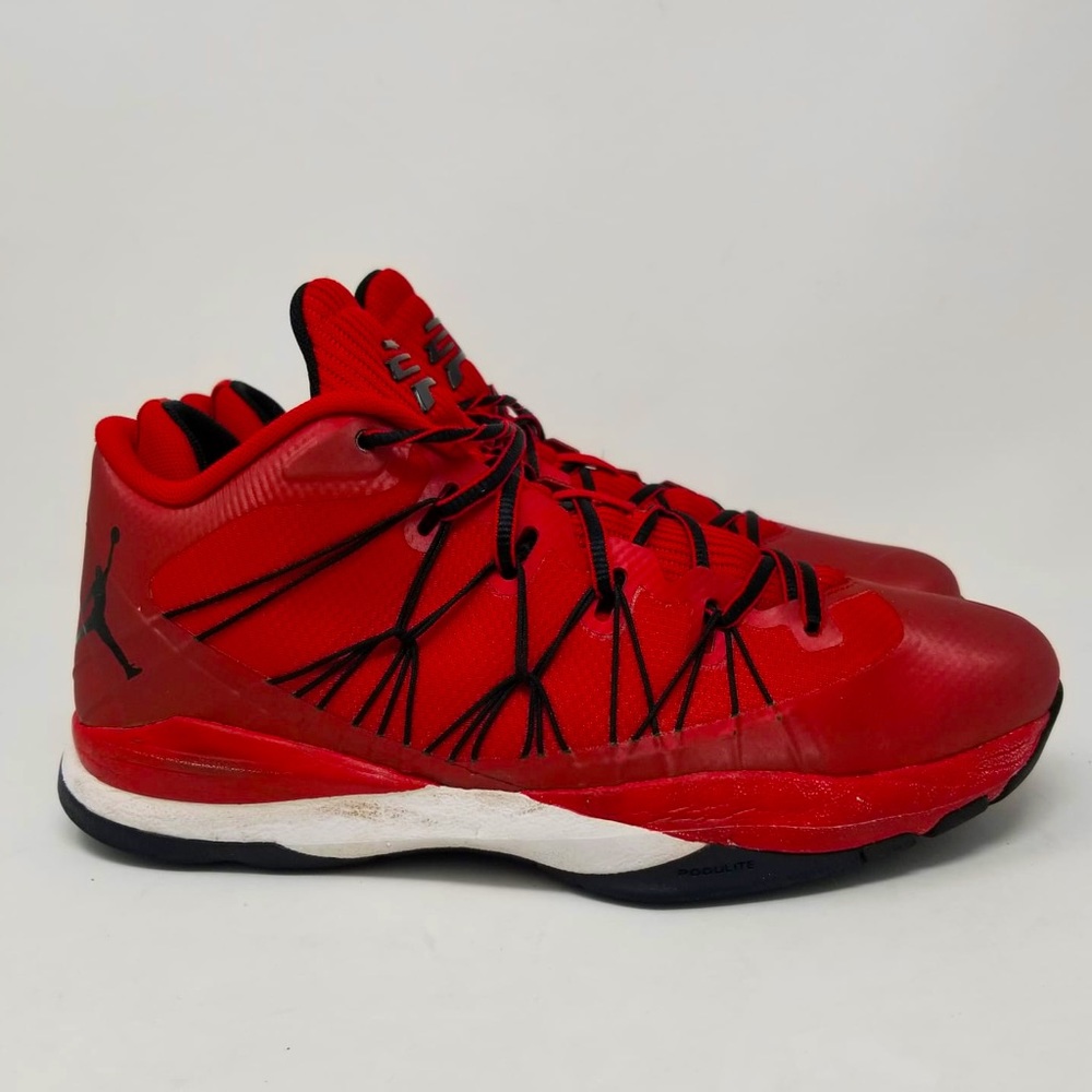 Nike Air Jordan CP3 VII AE Gym Red Black Basketball Shoes Size 10 Men’s